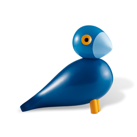 Kay Bojesen - Song Bird Kay - Lysblå/Mørkblå